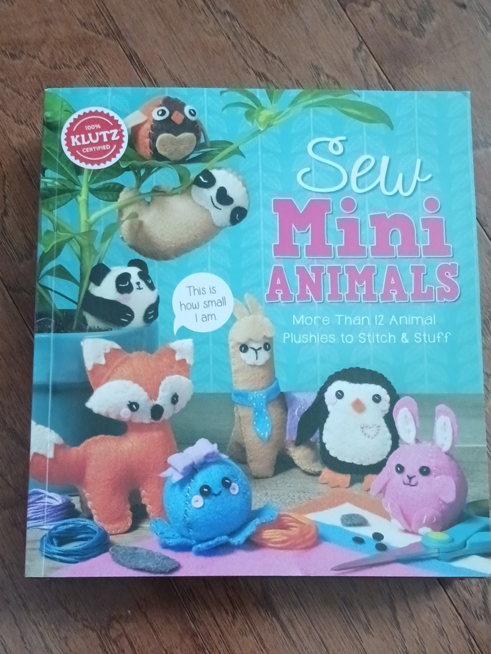 Klutz Sew Mini Animals Fox Alpaca Sloth Owl Panda Bat Whale Octopus Hedgehog Pig